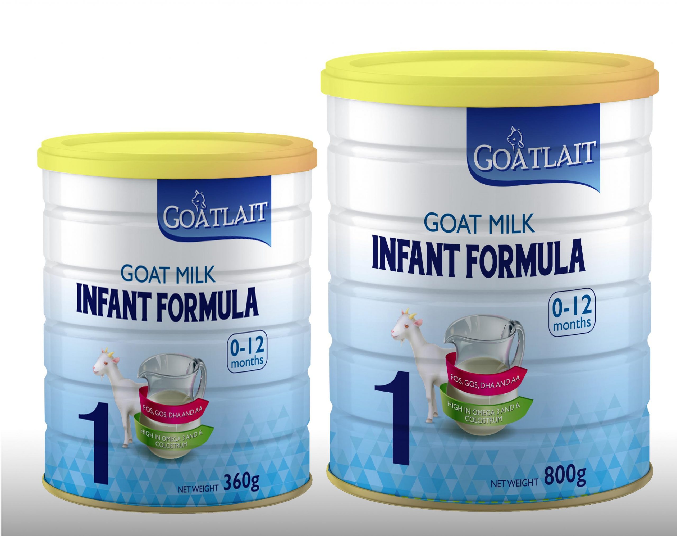 GOATLAIT – GOATMILK INFANT FORMULA S1 ( 0-12 THÁNG ) 360g – 800g